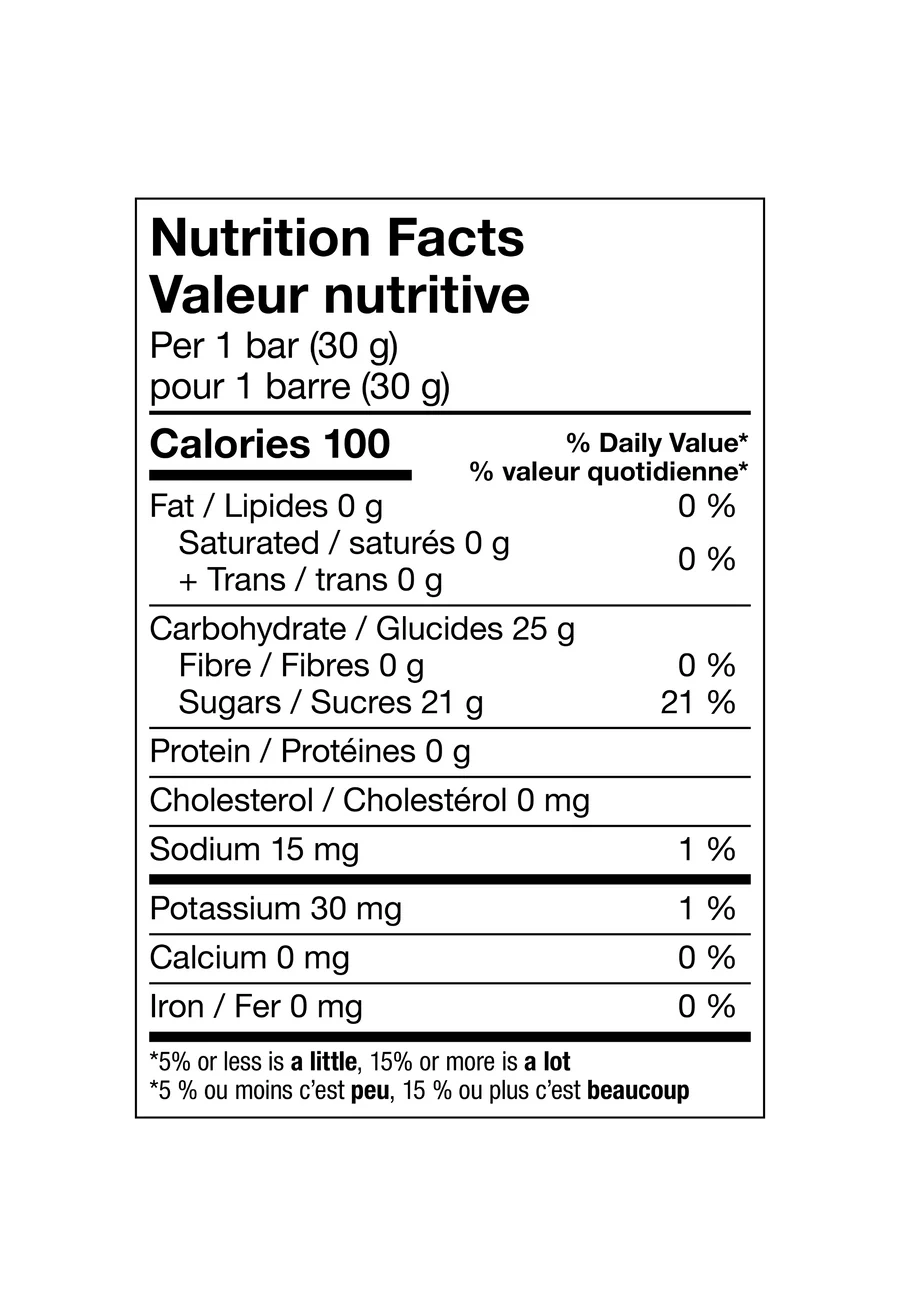 Xact Nutrition - Barre de fruit énergétique