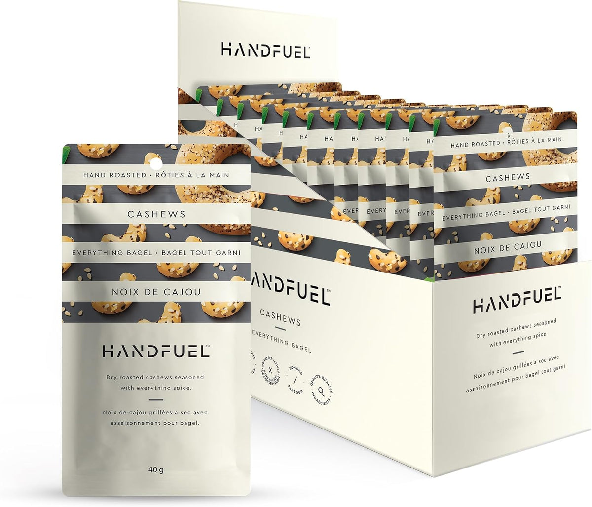 Handfuel - Noix de cajou - Everything bagel