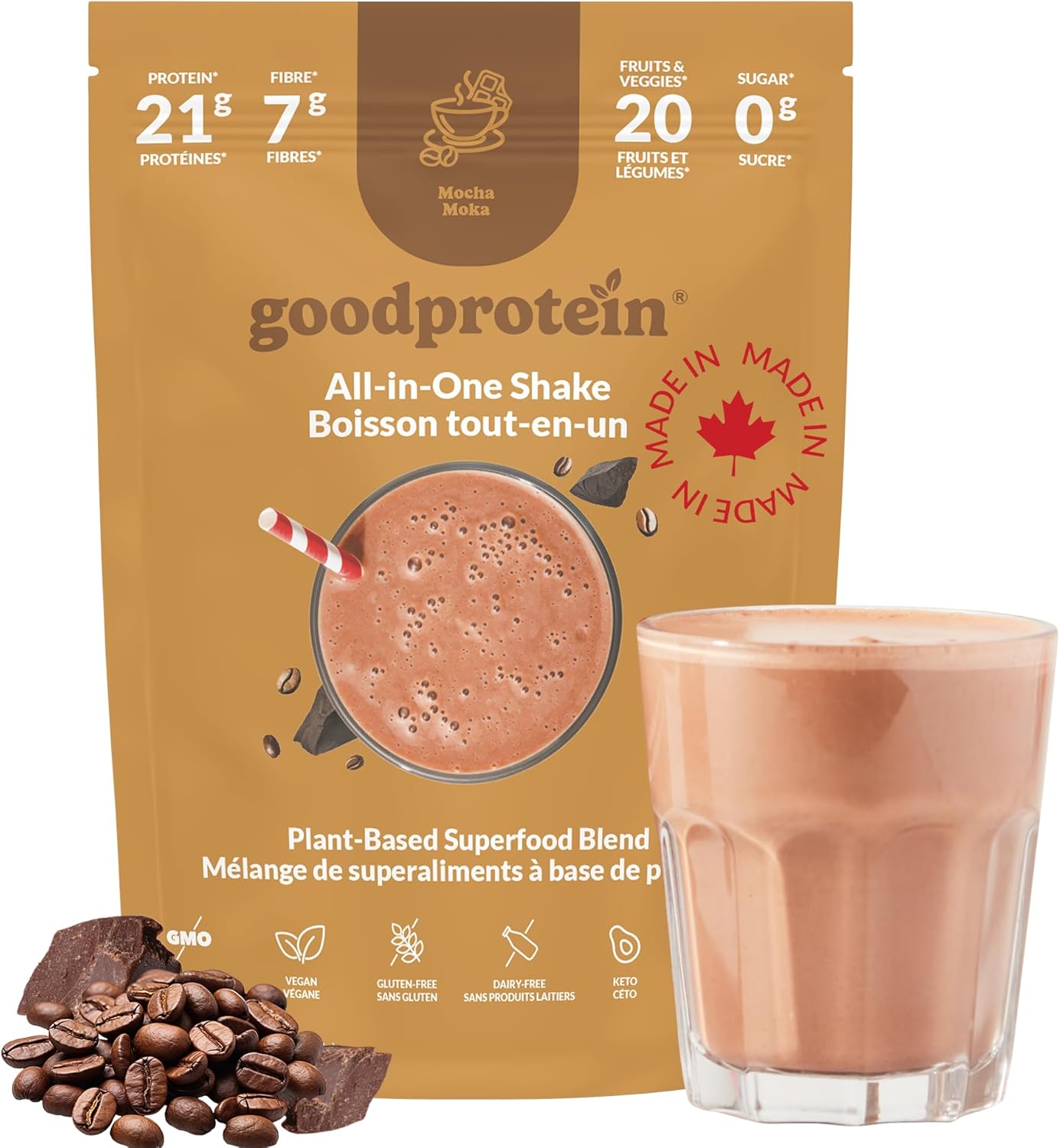 Good Protein - Mocha - 440g (10 portions)