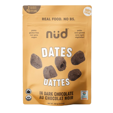 Nud Fud - Datte au chocolat noir
