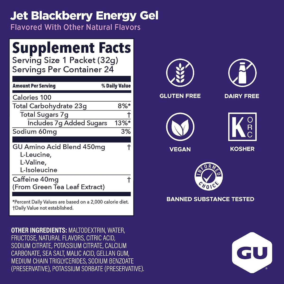 Gu -Gel énergétique