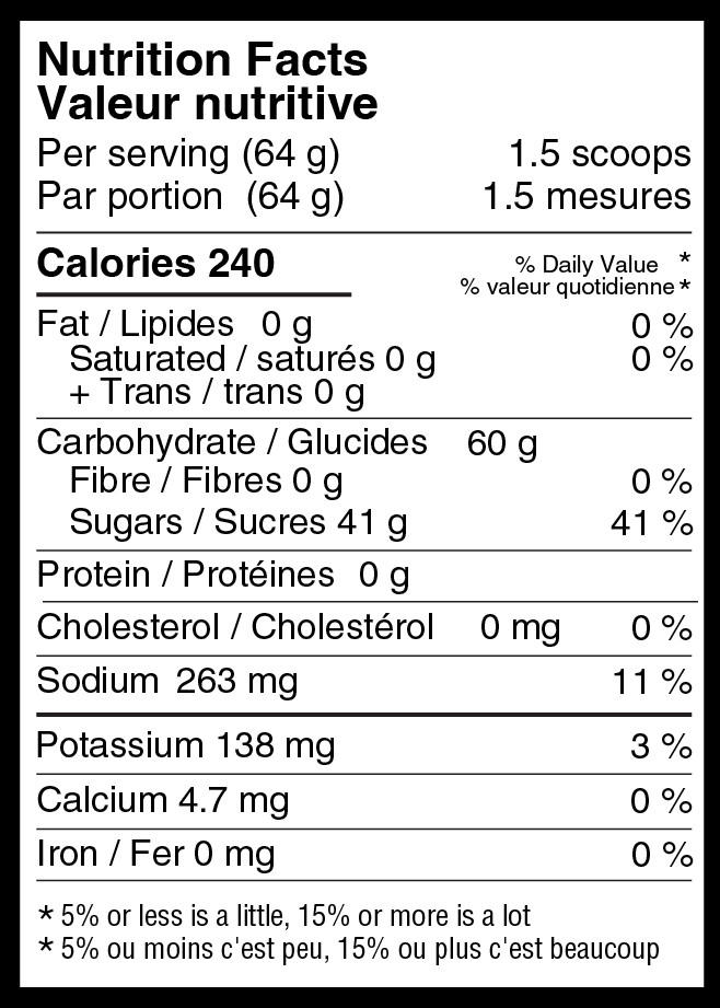 Naak - Boisson d'effort Boost Energy 60g - Neutre