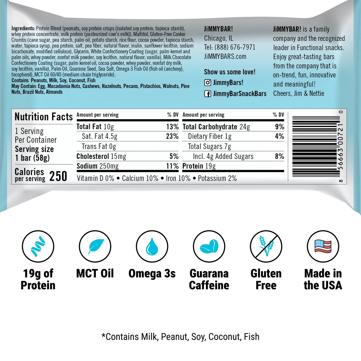 Jimmy! Protein Bar