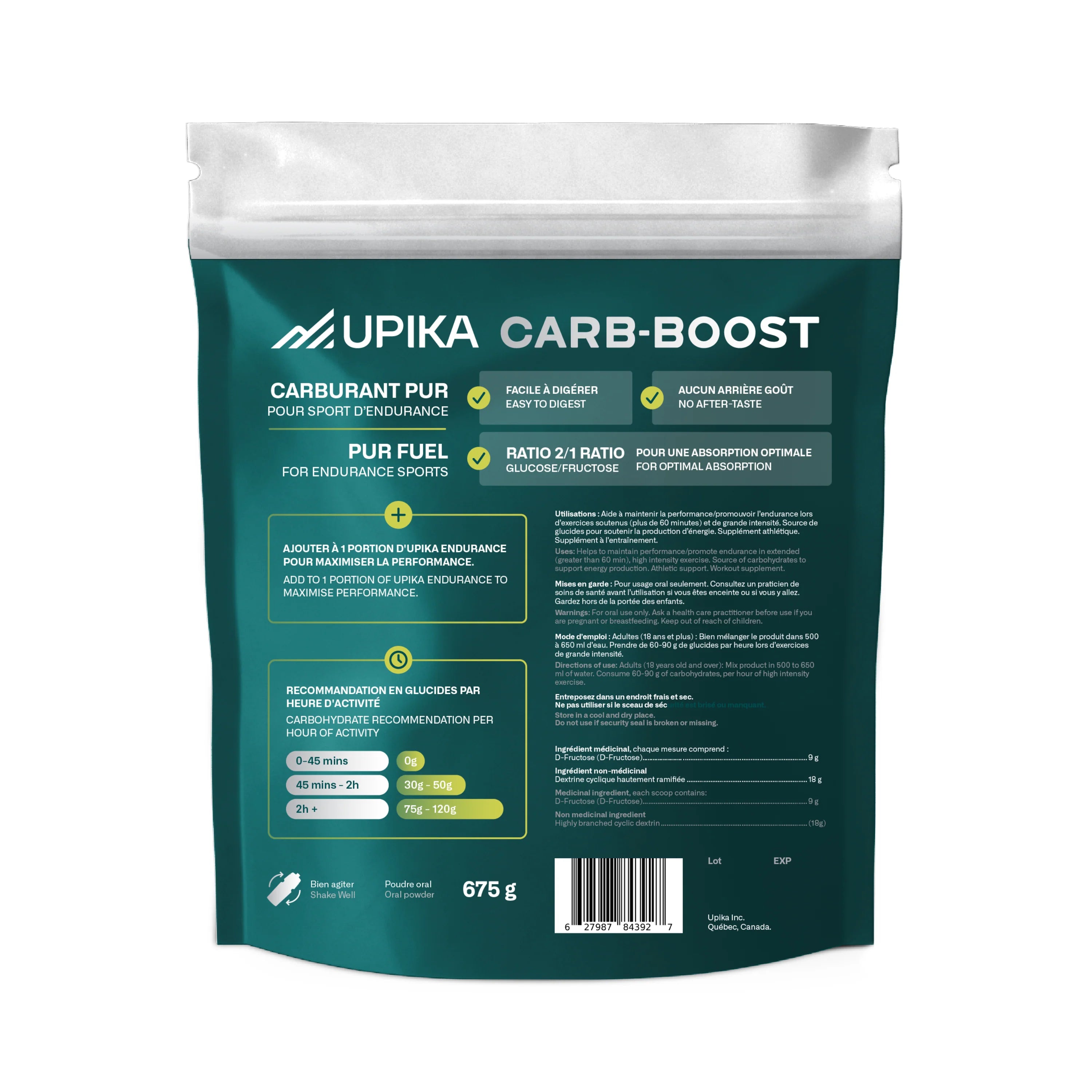 Upika - Carb Boost (725g)