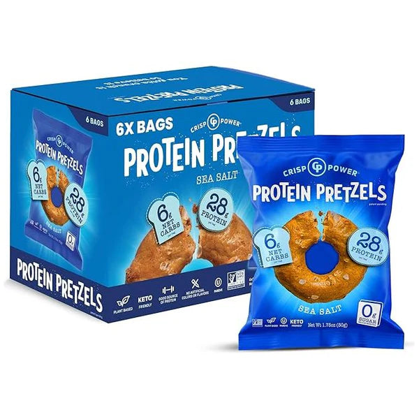 Protein Pretzel - Sel de mer (1 unité)