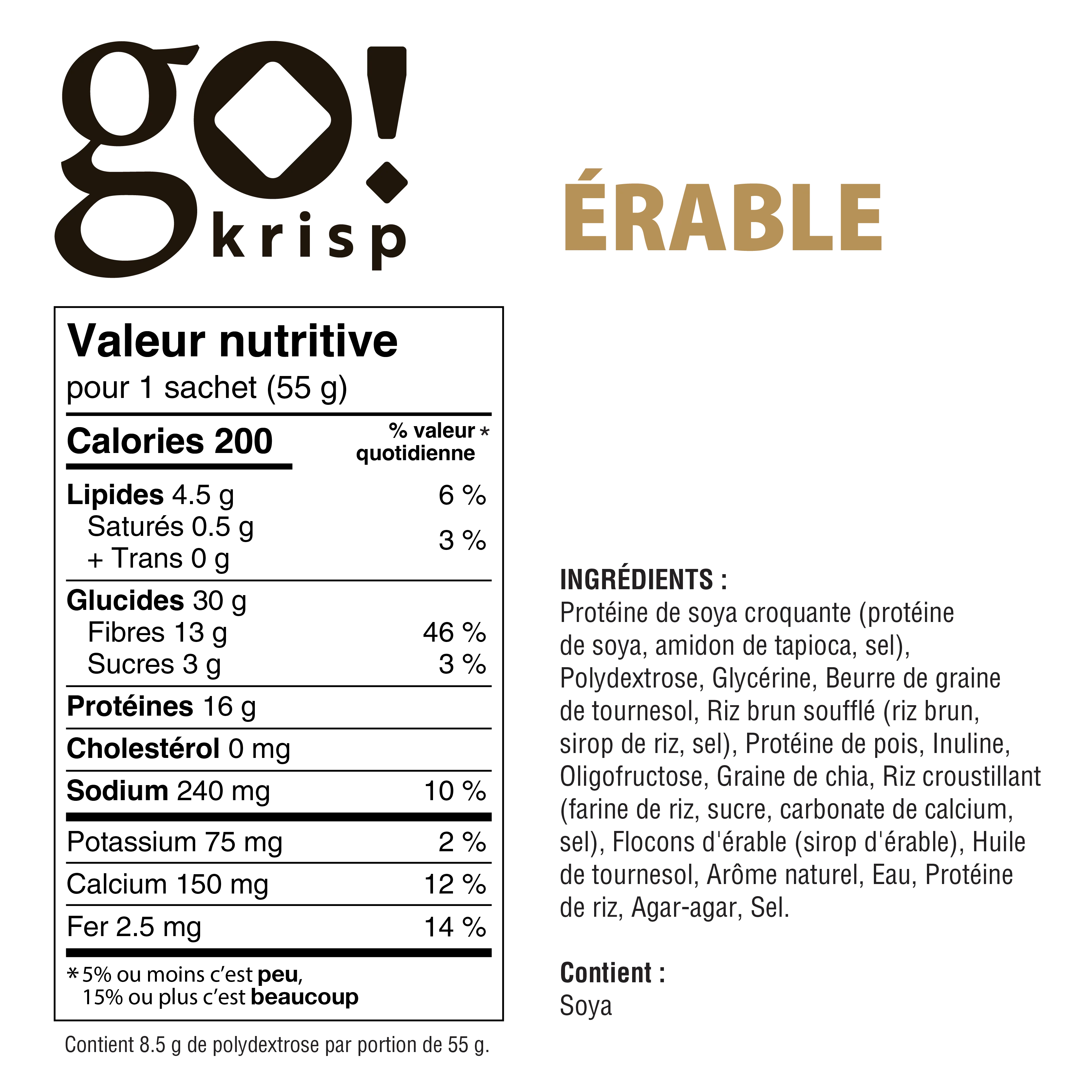 Go Krisp - Carré protéiné