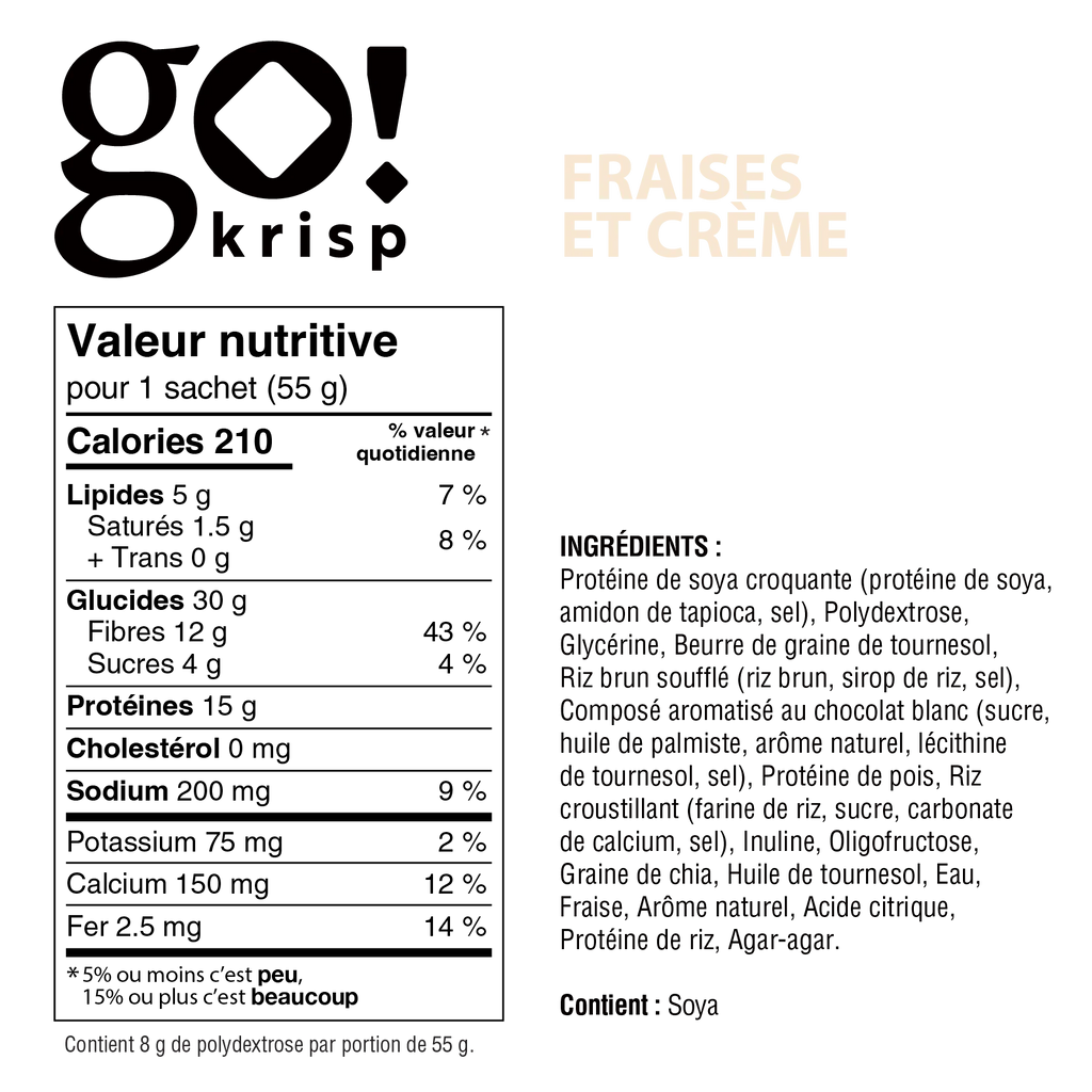 Go Krisp - Carré protéiné