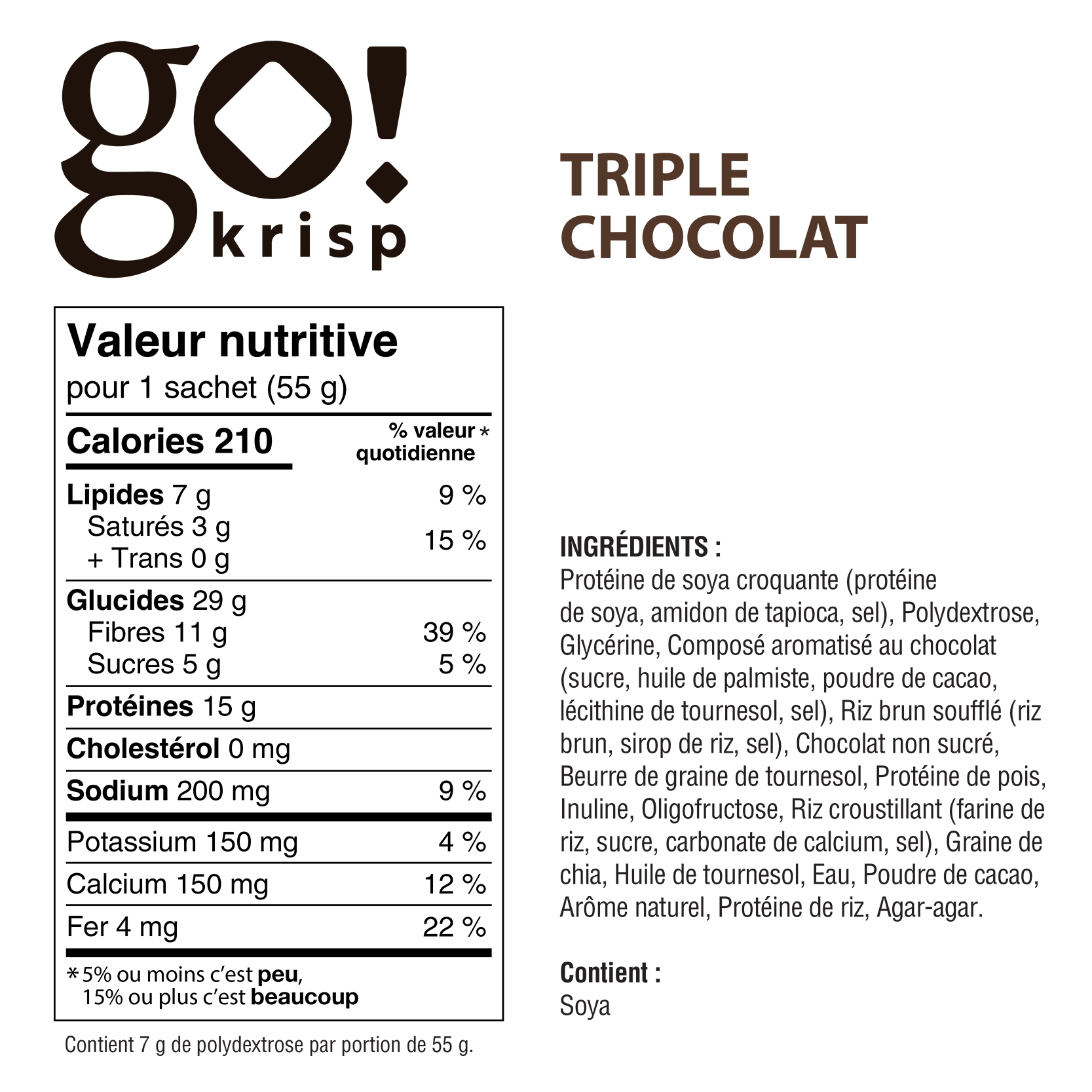 Go Krisp - Carré protéiné