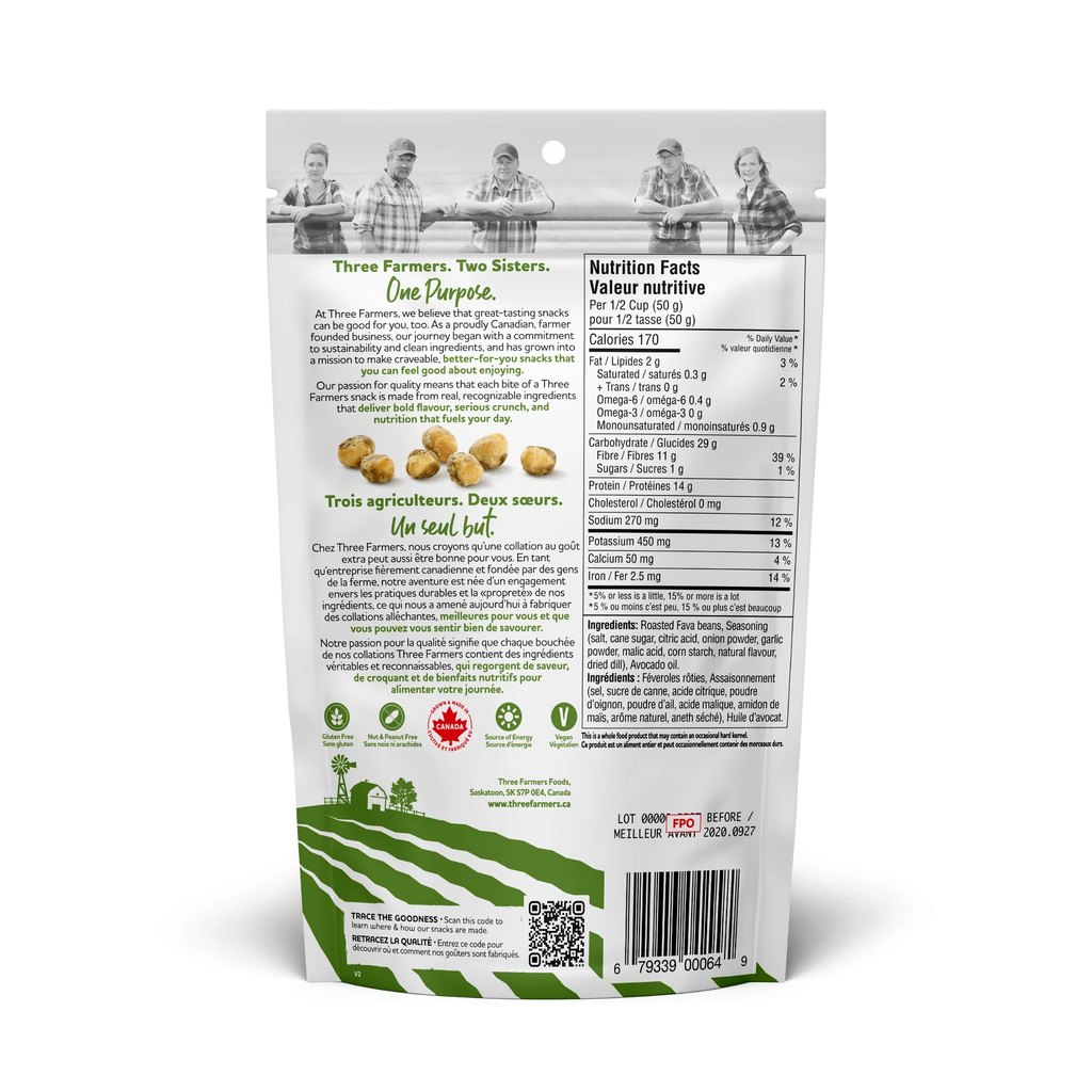 Three Farmers - Collation aux févéroles - Cornichon à l'aneth