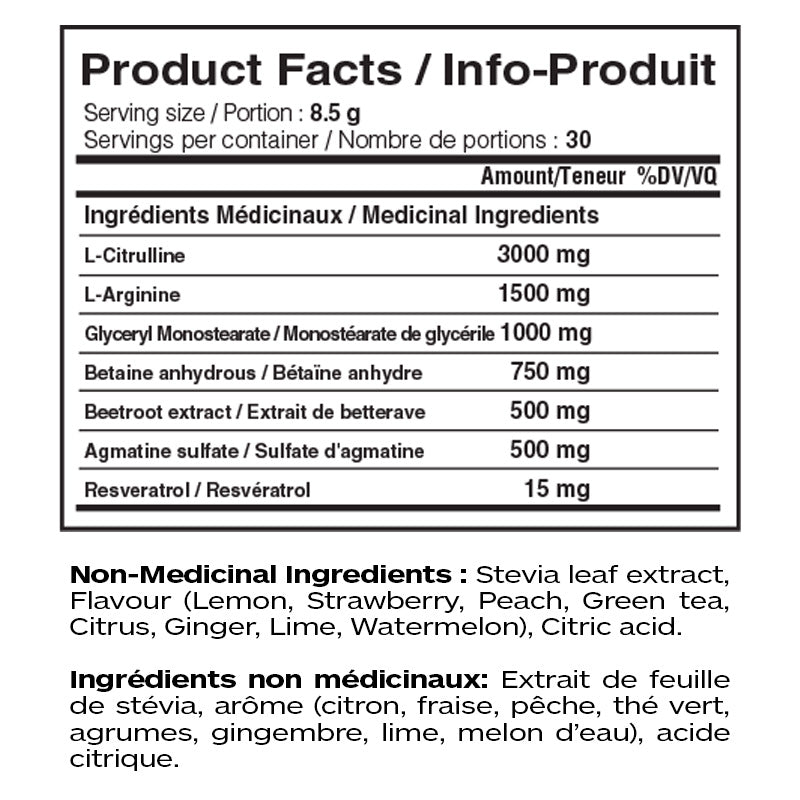 Yummy Sports - G-Pump Pre Workout - 30 portions