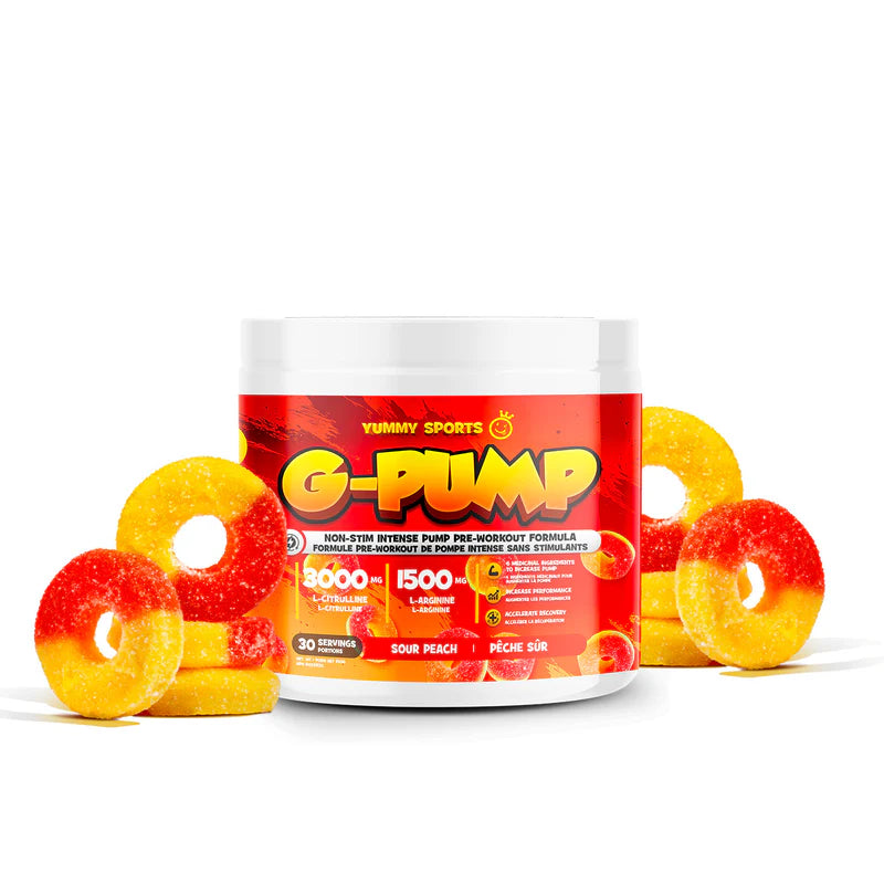 Yummy Sports - G-Pump Pre Workout - 30 portions