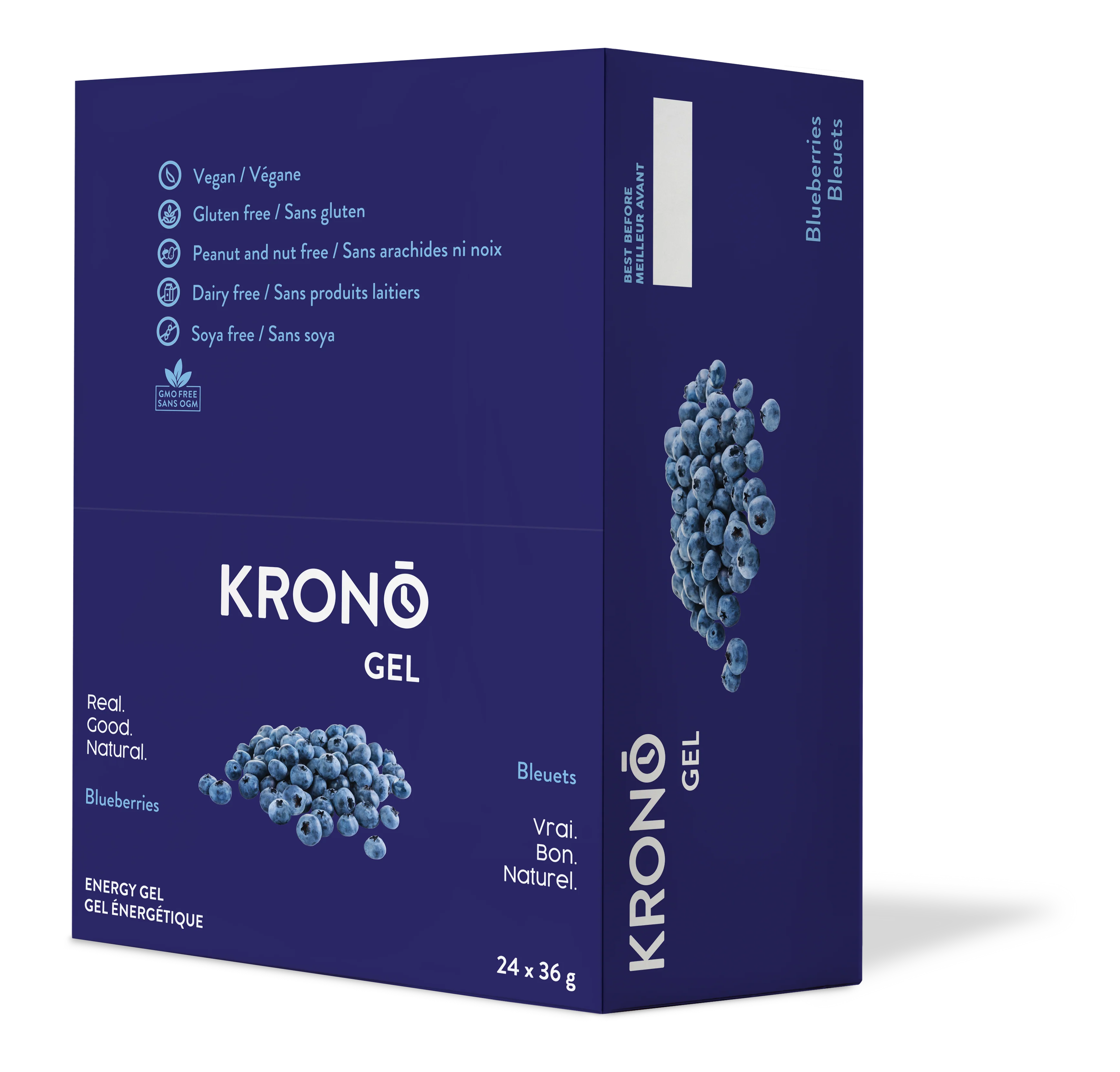 Krono - Gel énergétique - Bleuet