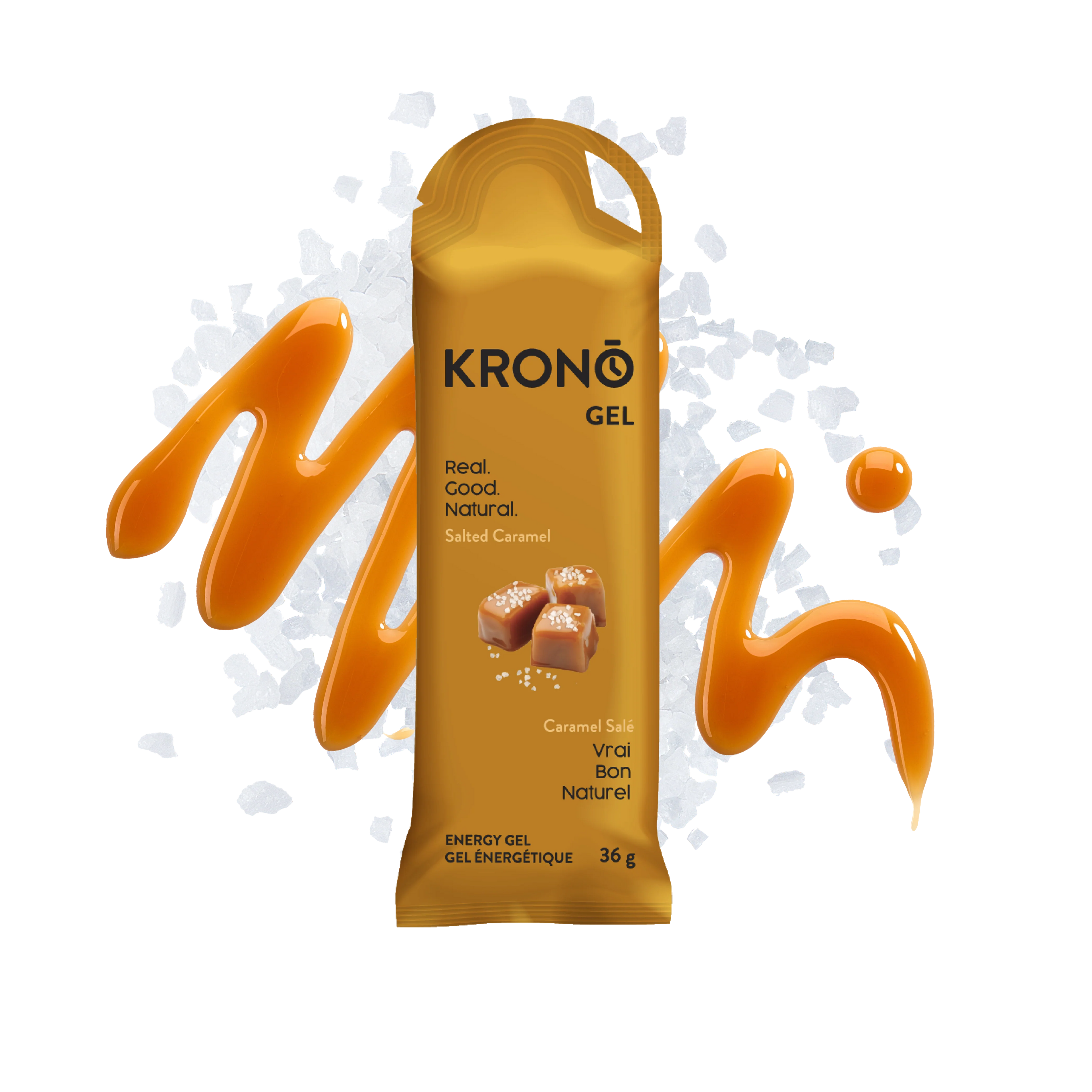 Krono - Gel énergétique - Caramel Salé