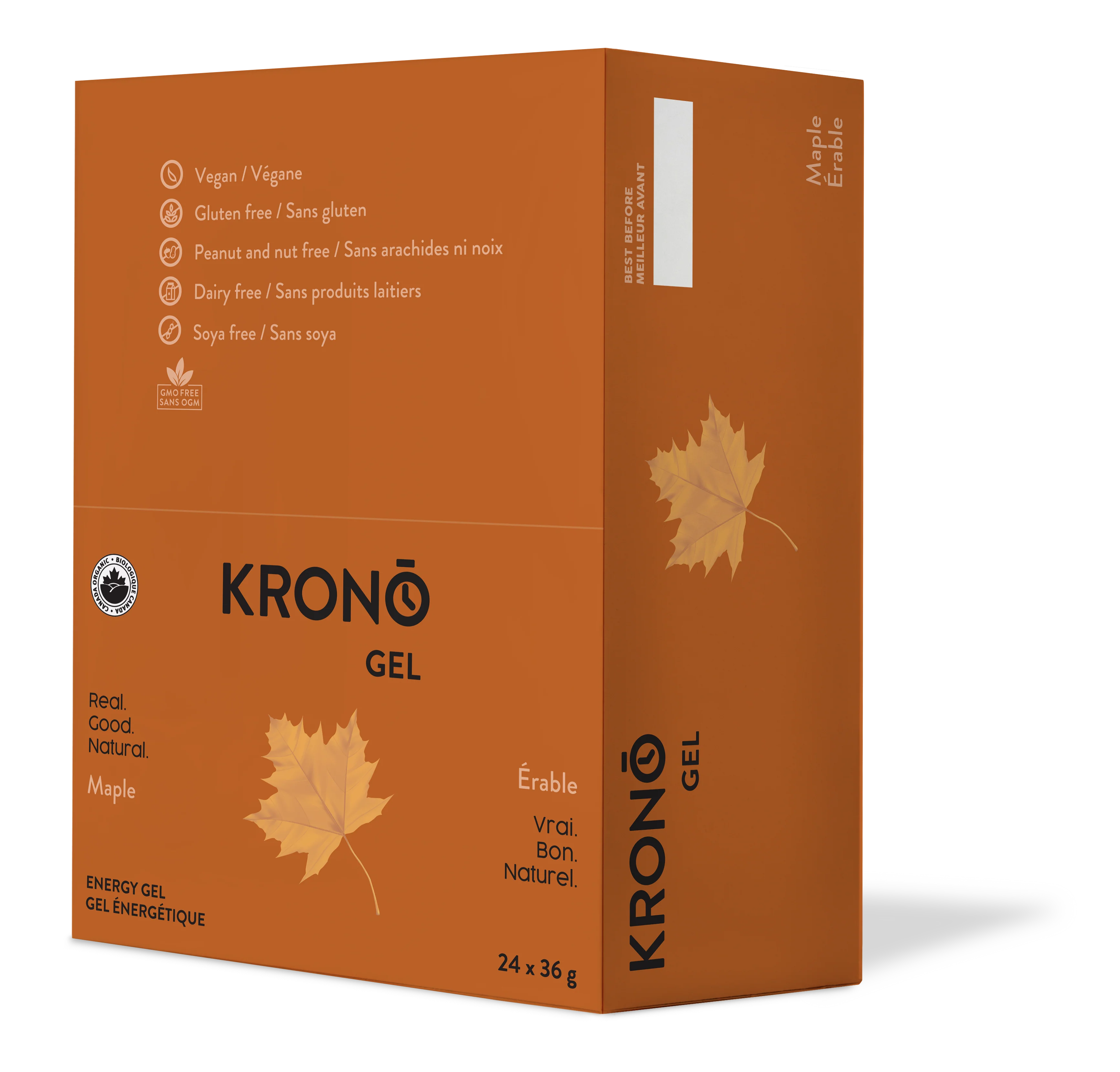 Krono - Gel énergétique - Sirop d'érable
