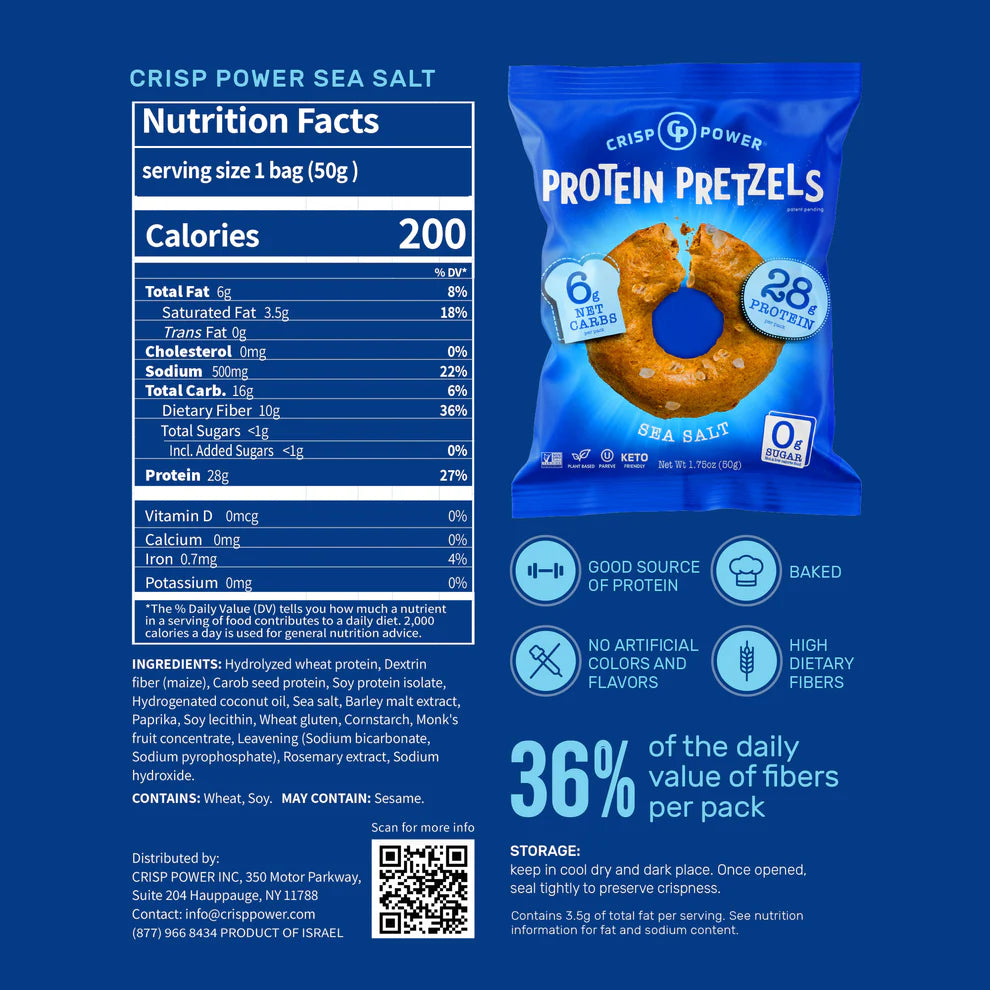Boîte découverte - Protein Pretzel (4 sacs variés)