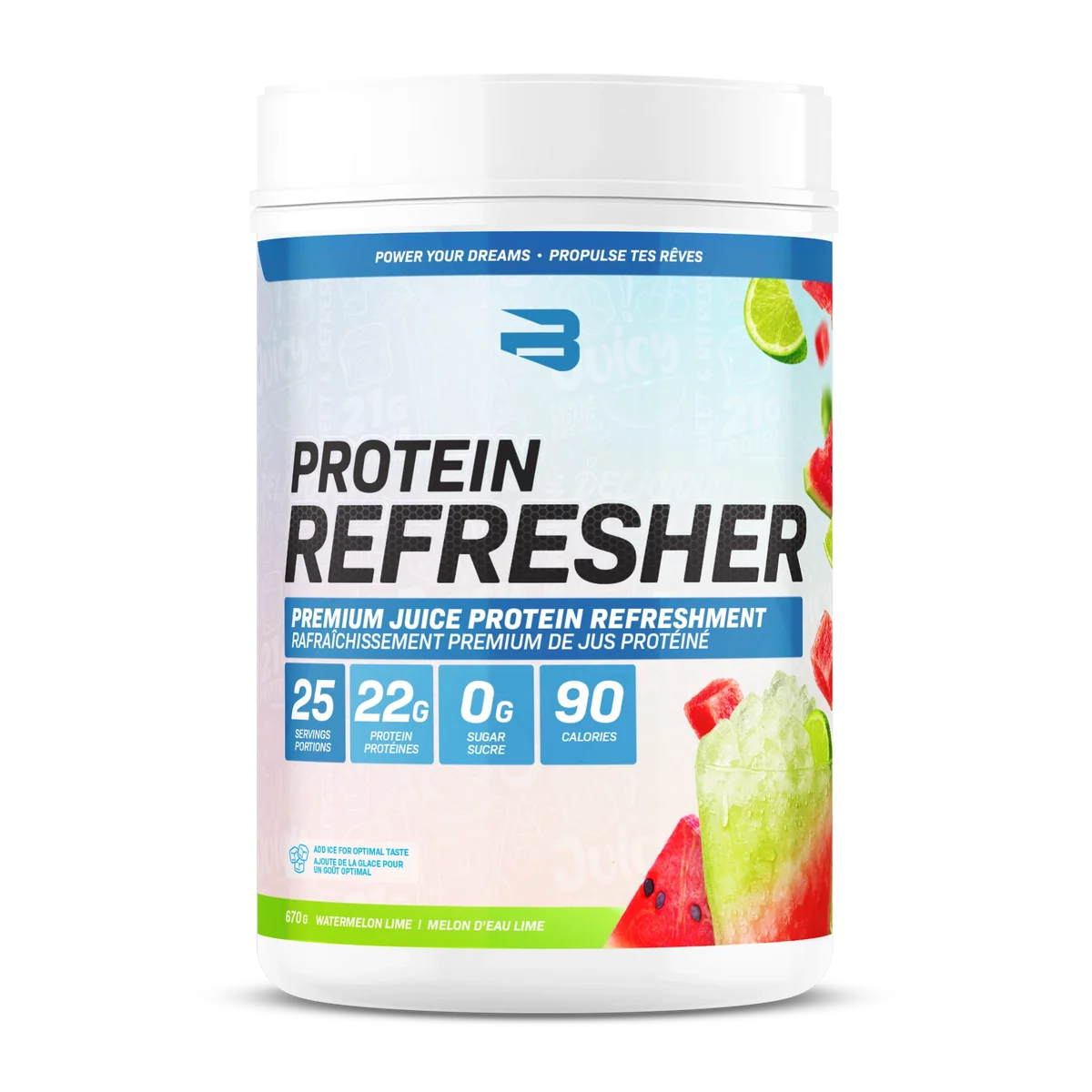 Believe - Protein Refresher - Melon d'eau lime