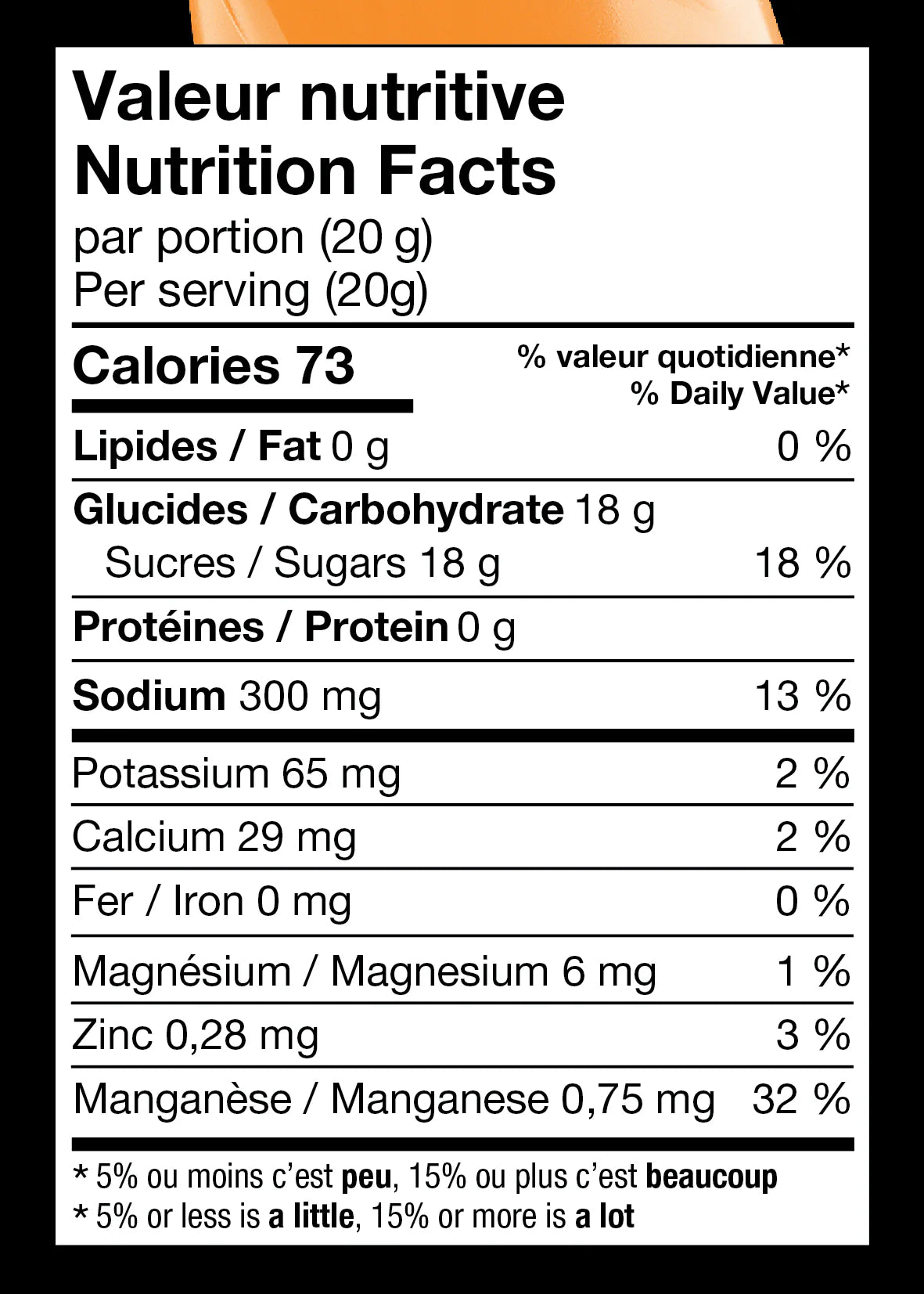 Brix - Boisson énergétique avec électrolytes