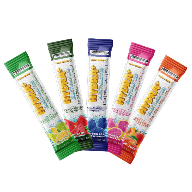 Yummy Sports - Hydra+ Électrolytes - 20 sachets