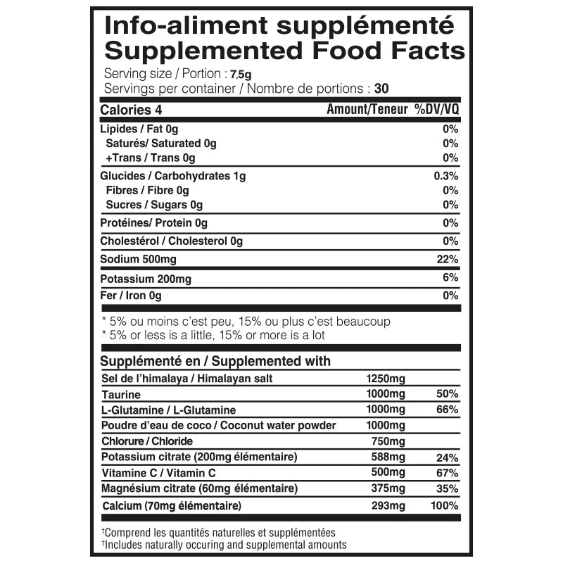Yummy sports - Hydra + Electrolytes - 30 portions