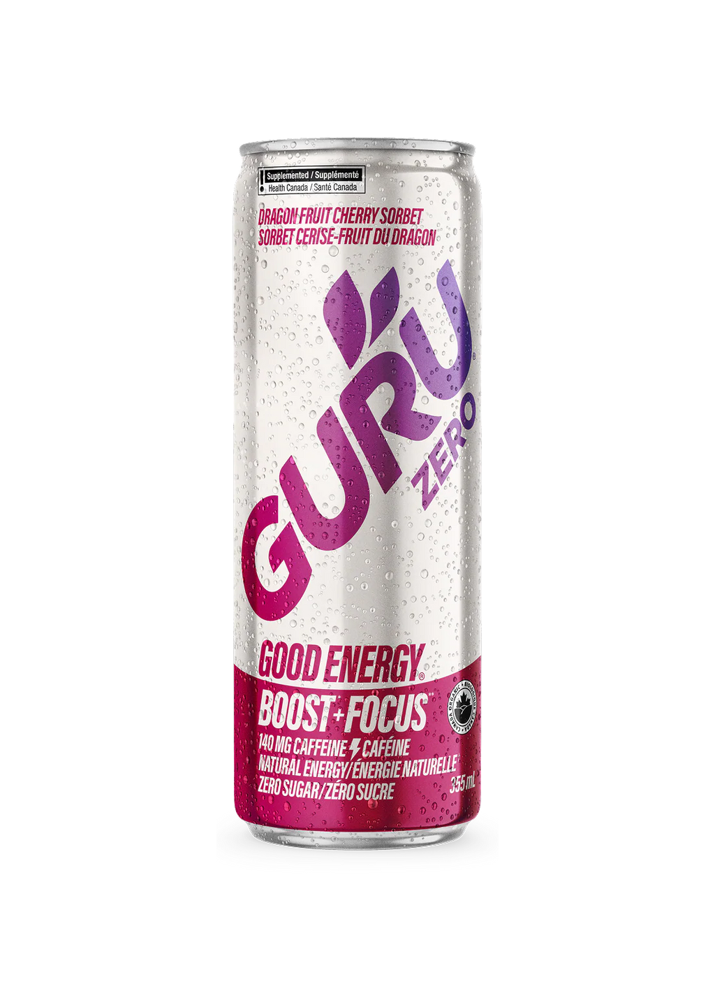 GURU - Zero - Sorbet Cerise & Fruit du dragon