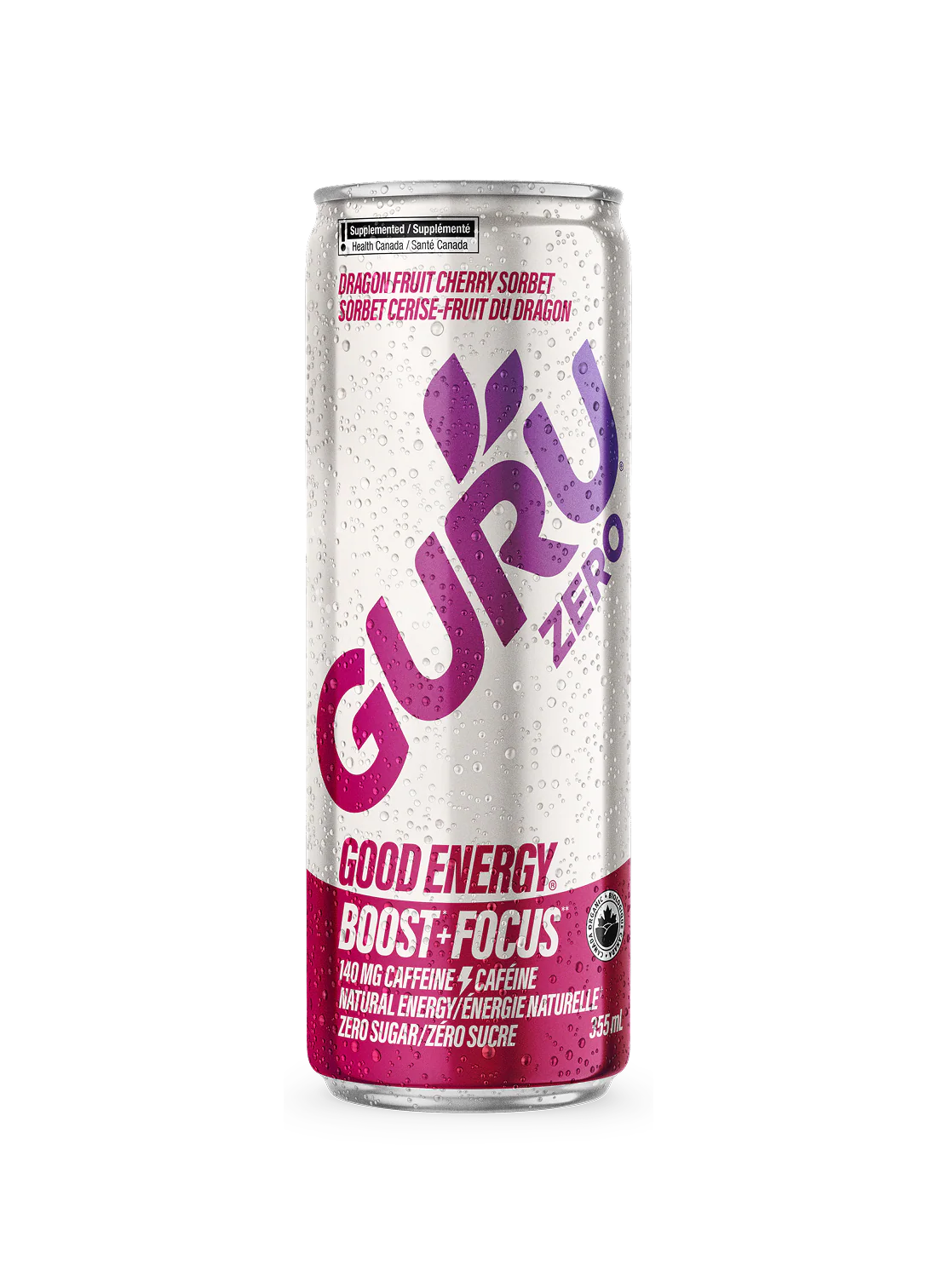 GURU - Zero - Sorbet Cerise & Fruit du dragon