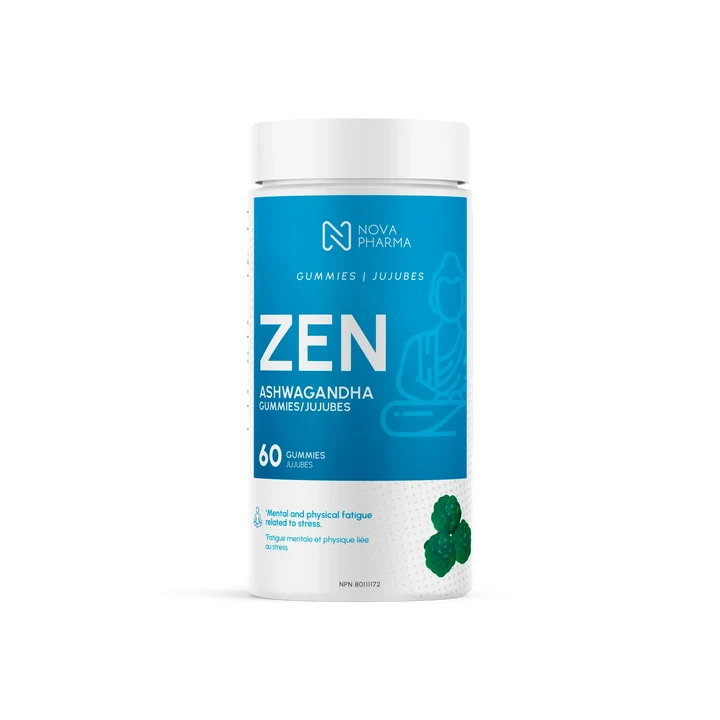 Nova Pharma - Zen - Gummies à l'Ashwagandha