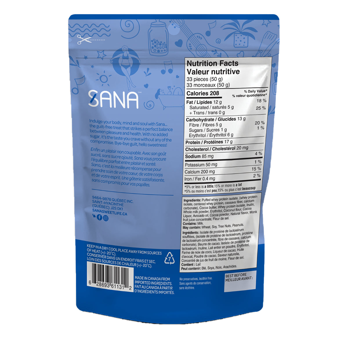 Sana - Protein Bite - Cookie and Cream