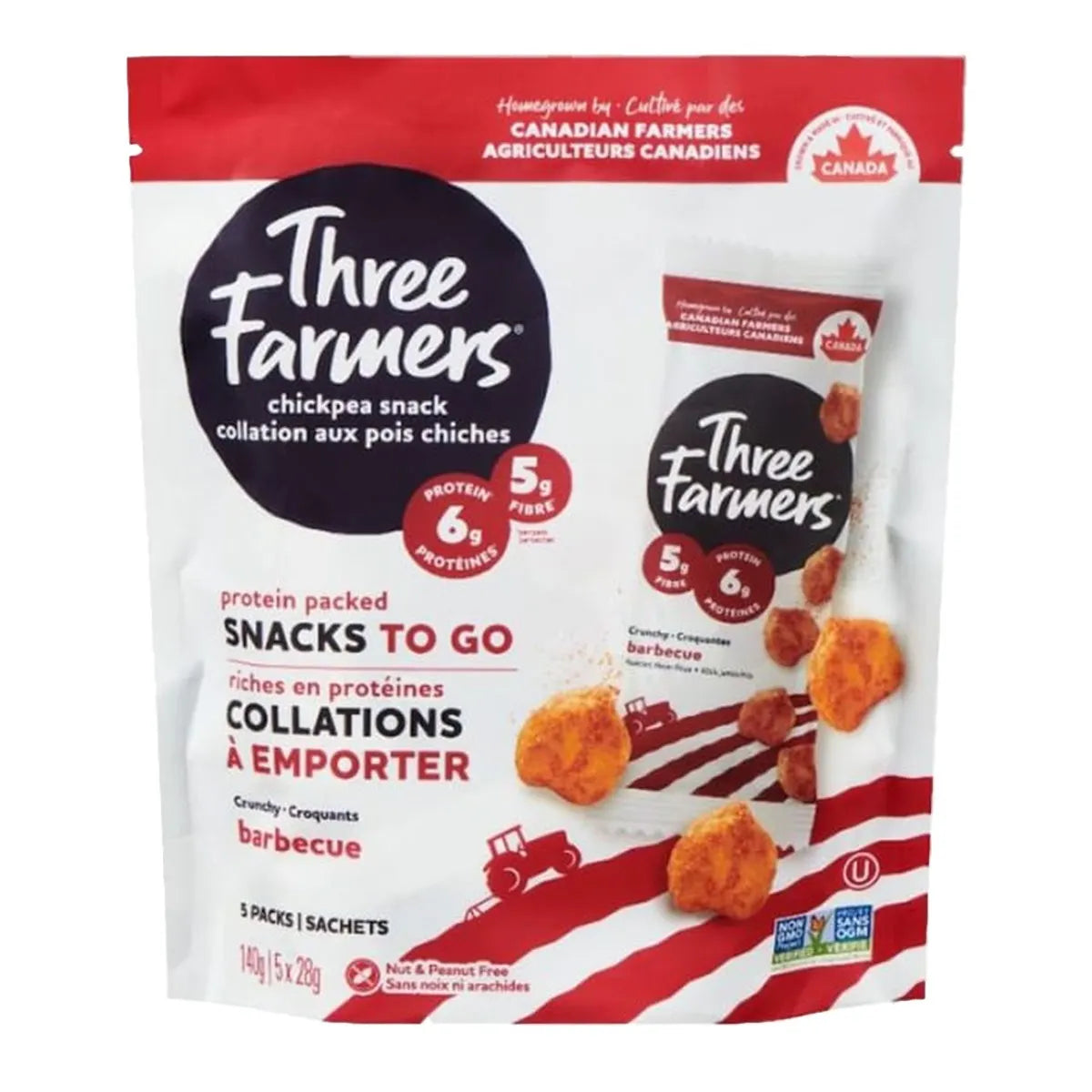 Three Farmers - Collation aux pois chiches - BBQ