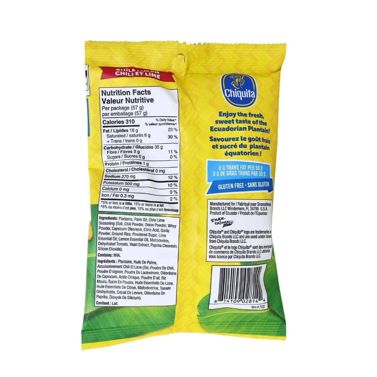 Chiquita - Plantain Chips (57g)