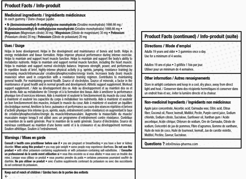 Nova Pharma - Creatine Jujube