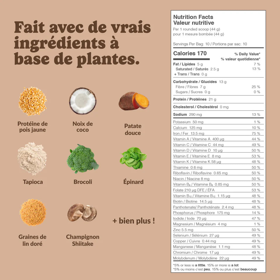 Good Protein - Fudge au chocolat - 880g (20 portions)