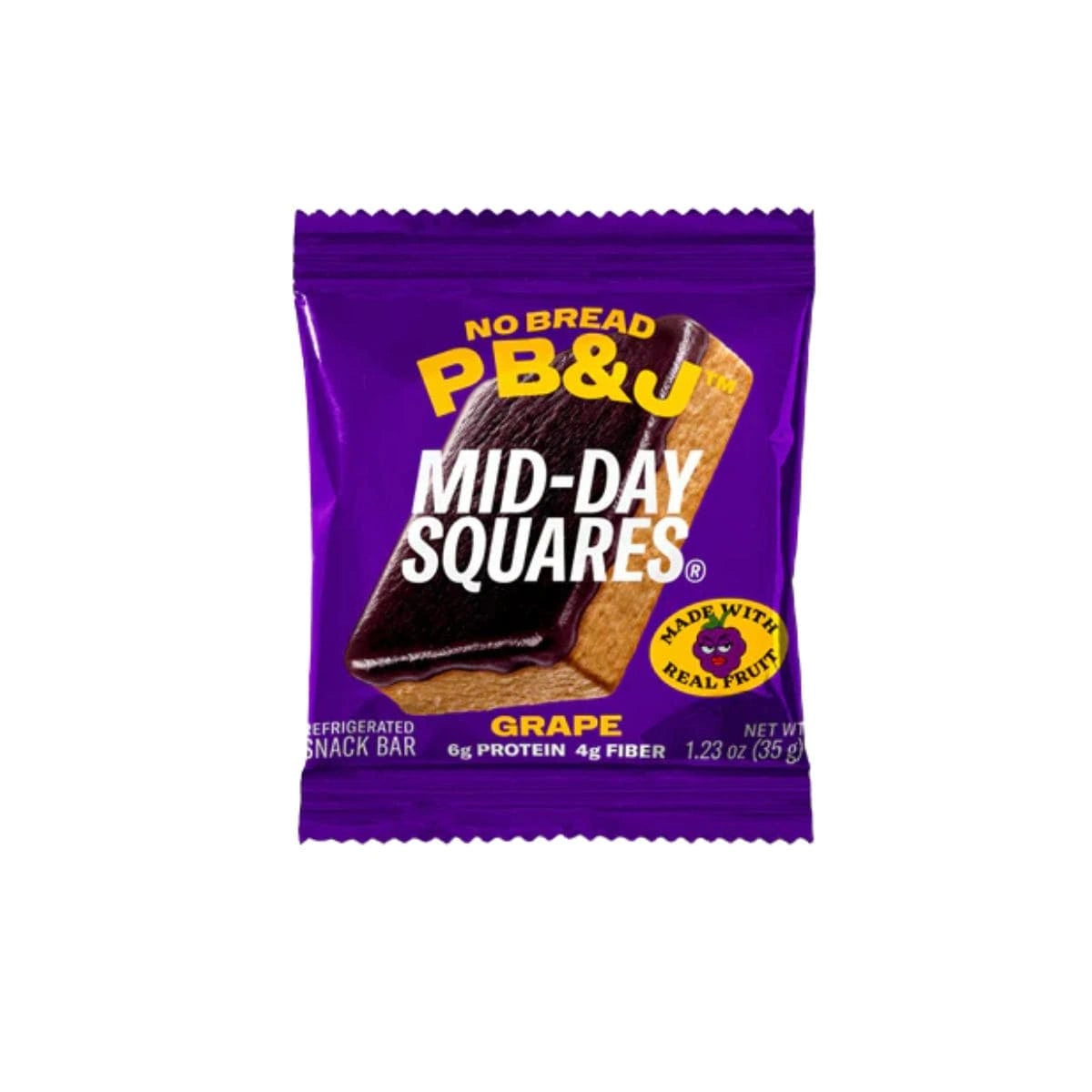 Mid-Day Squares - PB&J aux raisins (Boîte de 4)