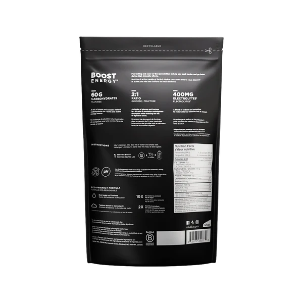Naak - Boisson d'effort Boost Energy 60g - Neutre