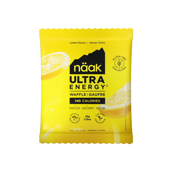 Naak - Gauffre énergétique - Citron (Sans gluten)