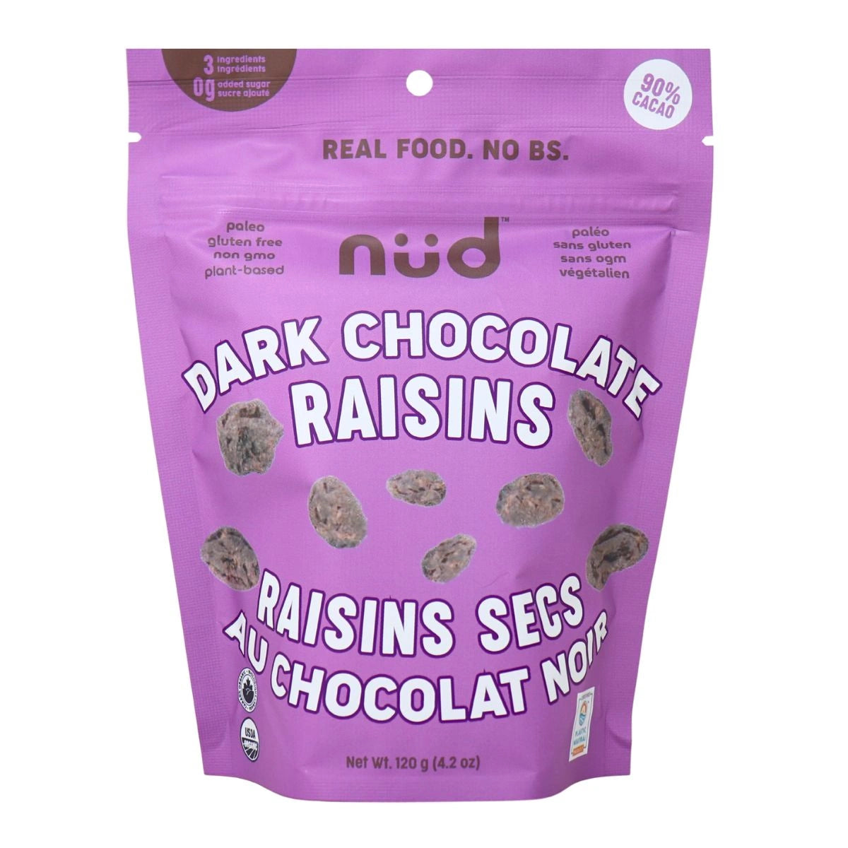 Nud Fud - Raisin au chocolat noir
