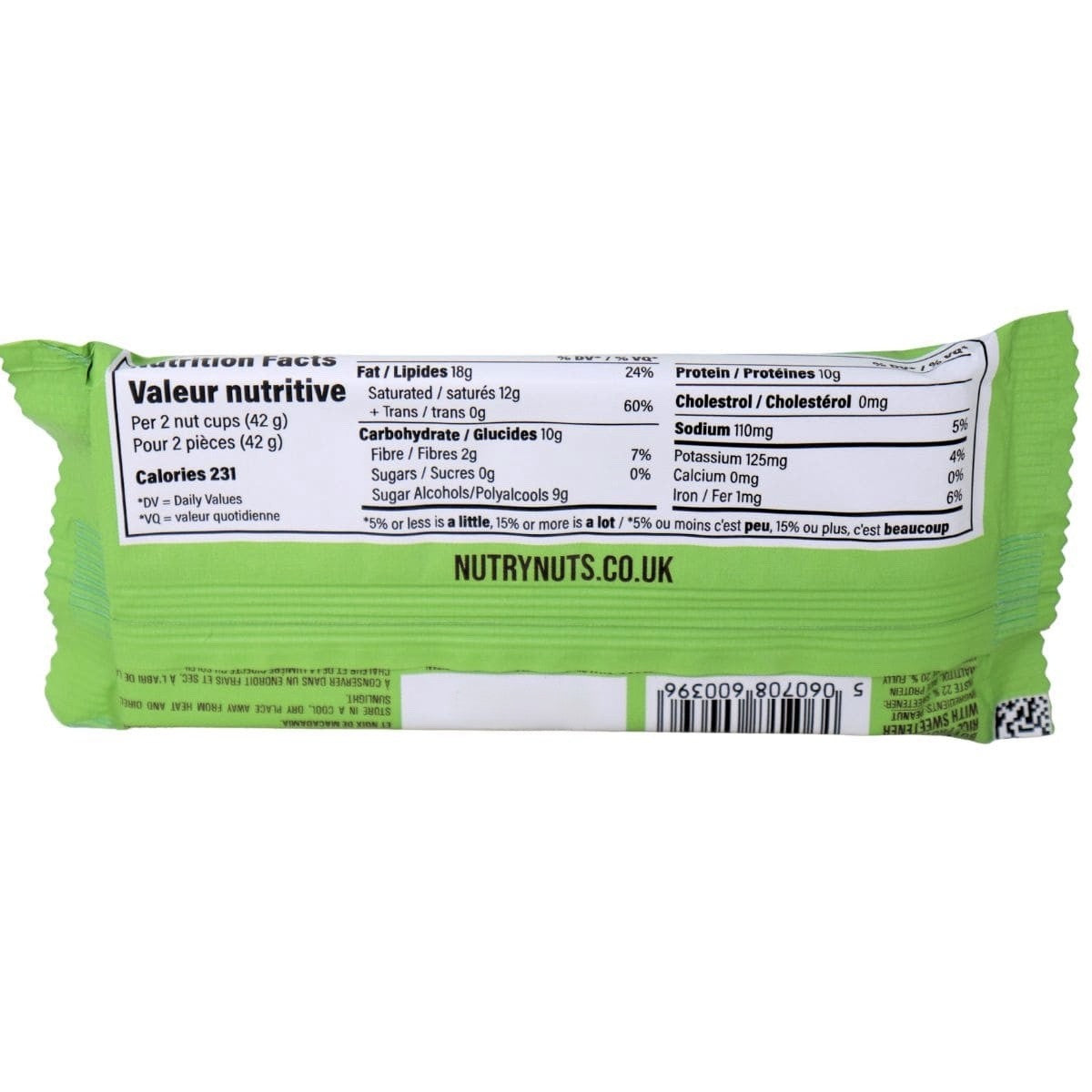Nutry Nuts - Beurre d'arrachide Vegan (1 unité)