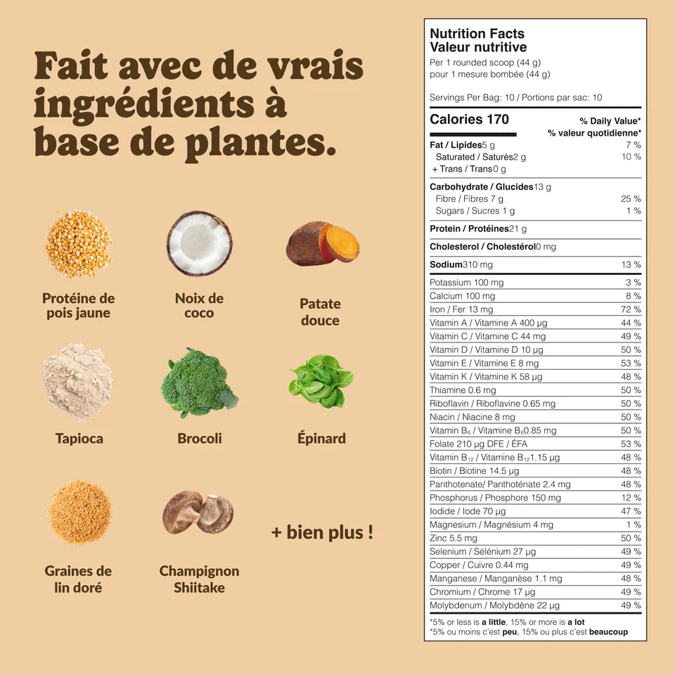 Good Protein - Beurre d'arachide - 880g (20 portions)