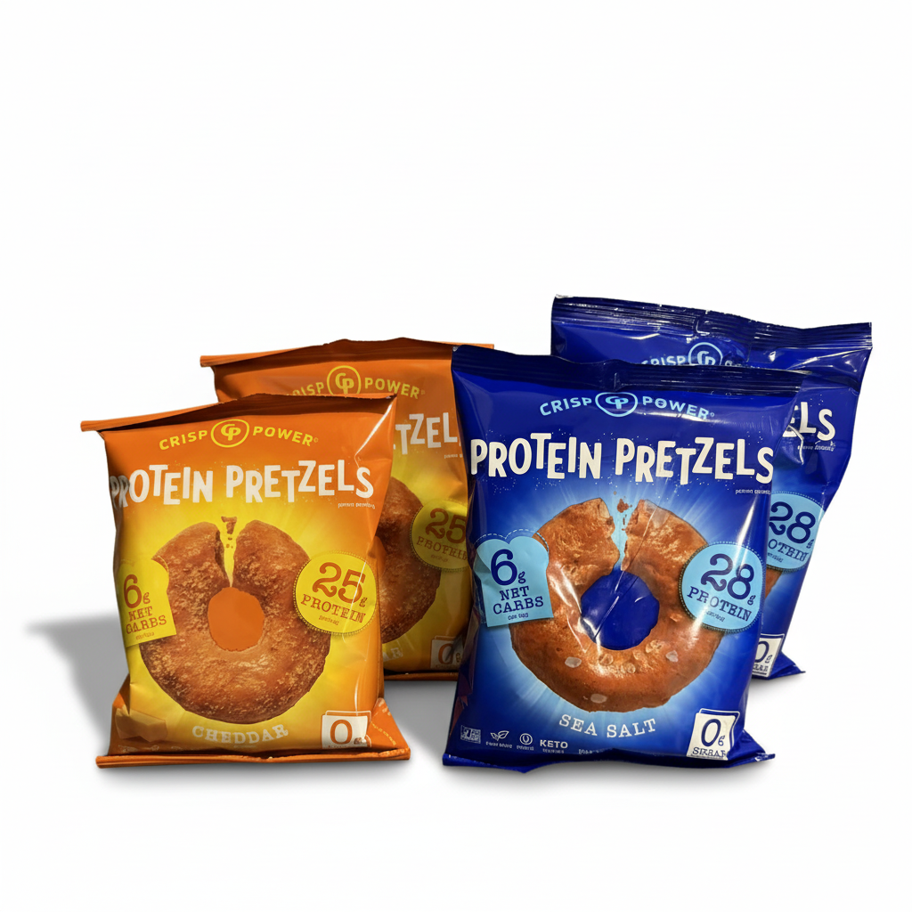Protein Pretzels - Fond blanc