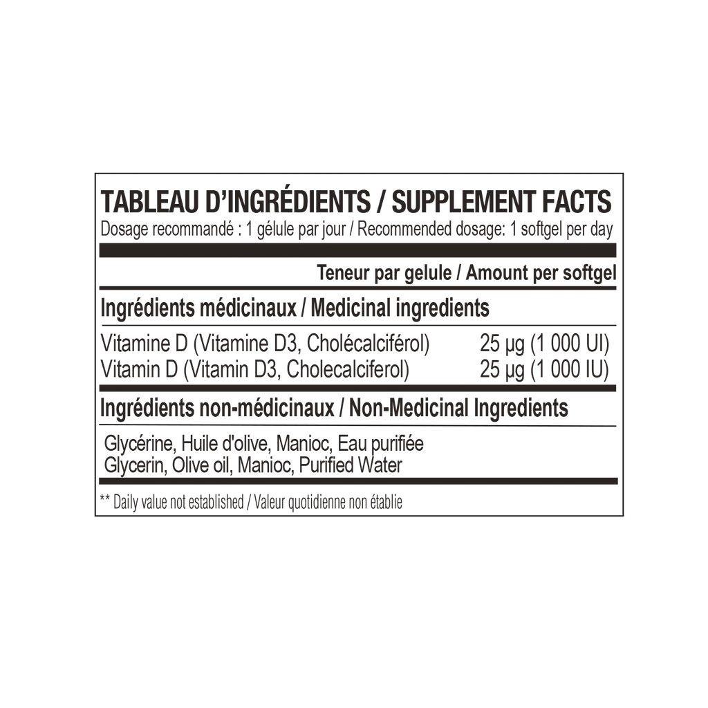 Nova Pharma - Vitamine D3