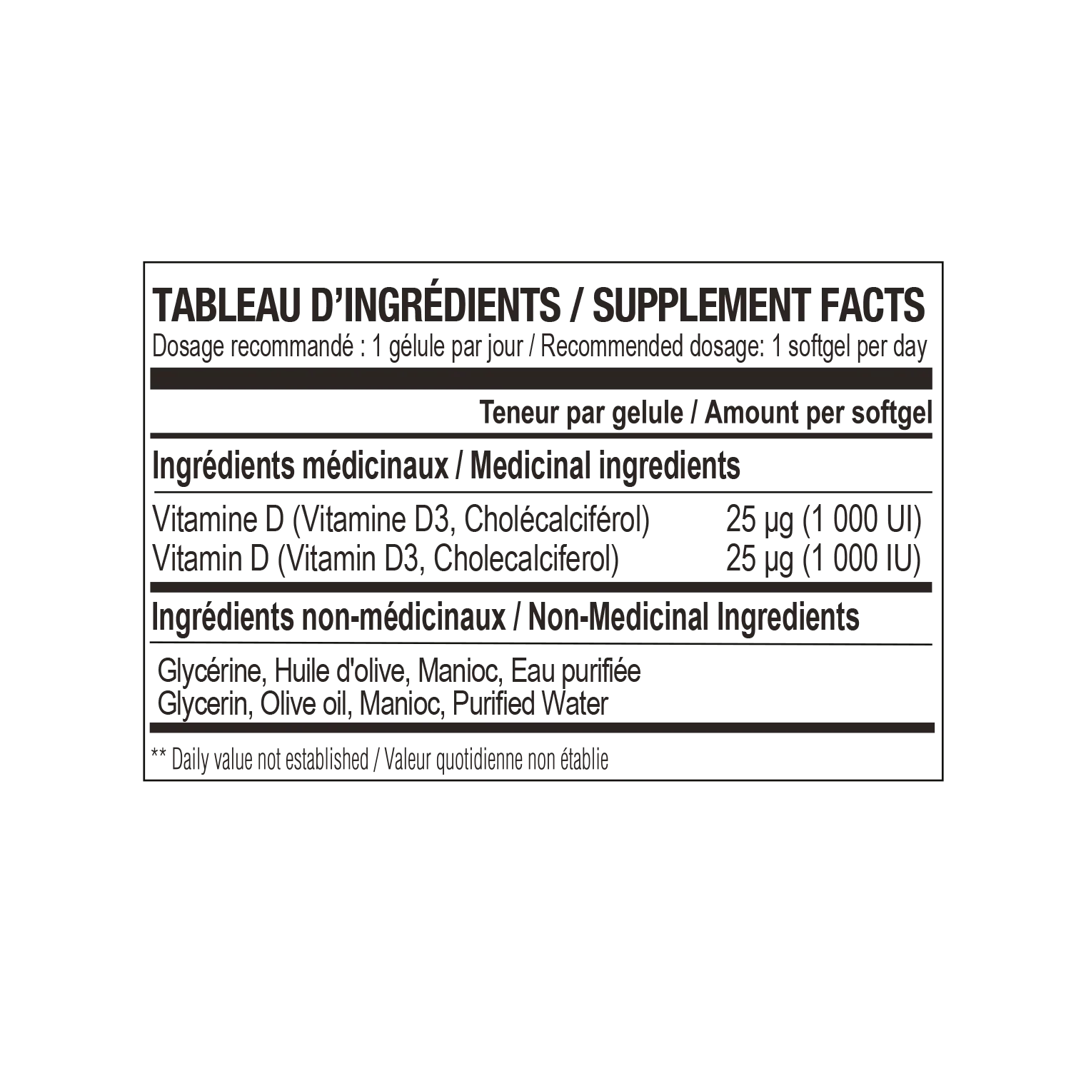 Nova Pharma - Vitamin D3