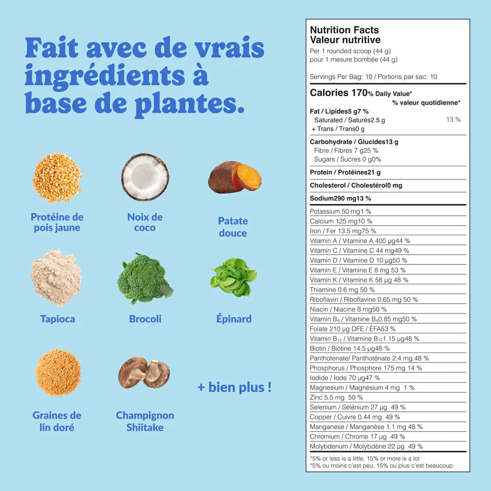 Good Protein - Frappé à la vanille - 880g (20 portions)